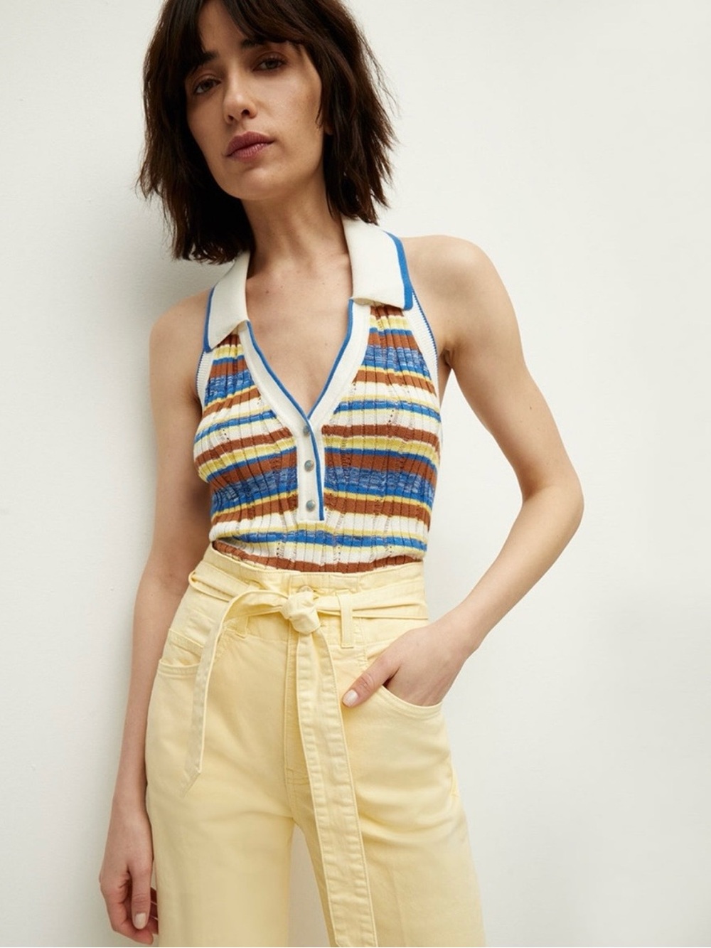 Veronica Beard Lirra Halter Top